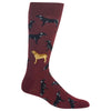 Hot Sox Mens Labrador Crew Socks