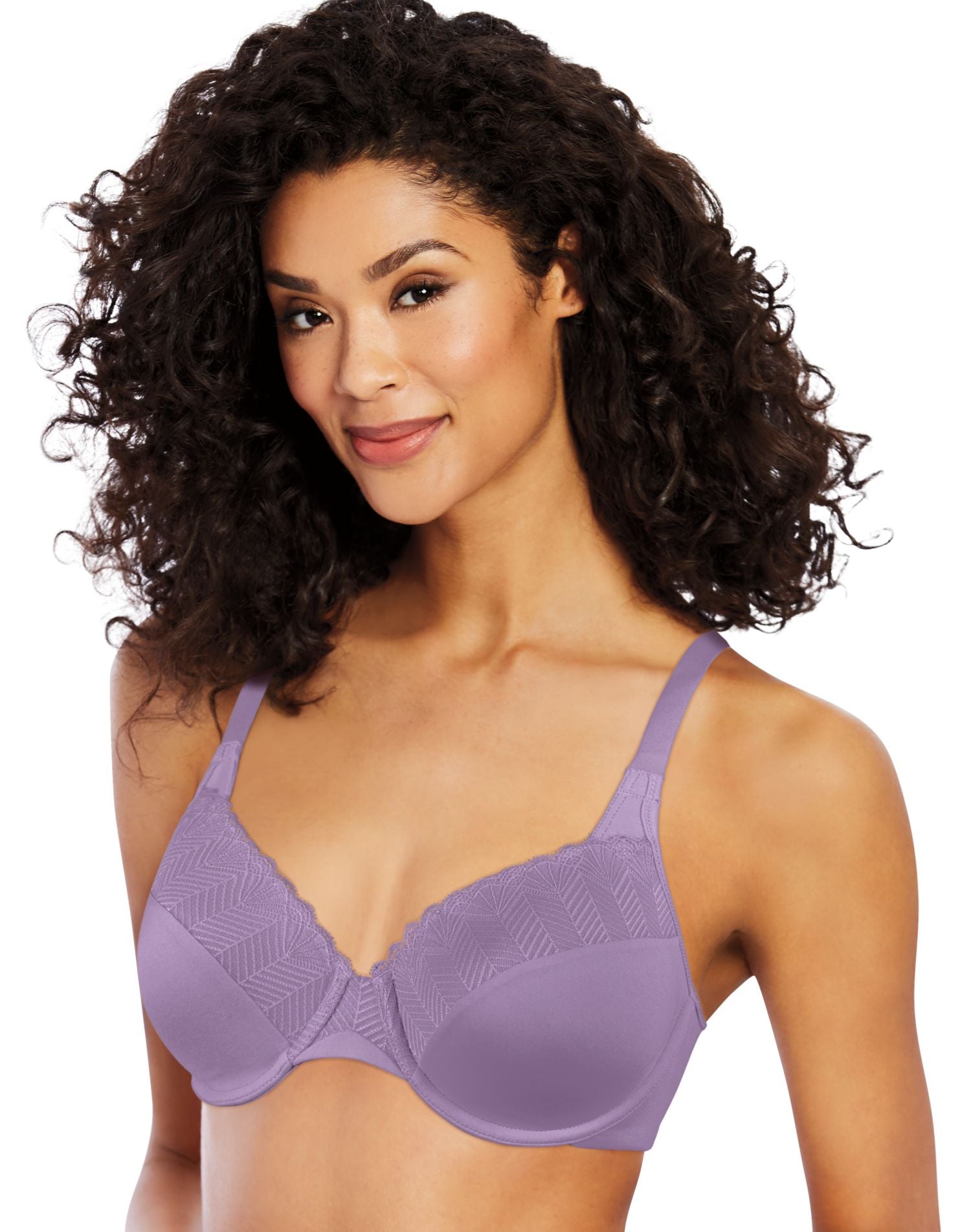 Bali T-Shirt Bra Passion For Comfort Smoothing & Light Lift Womens Back  Smoothing DF0082 