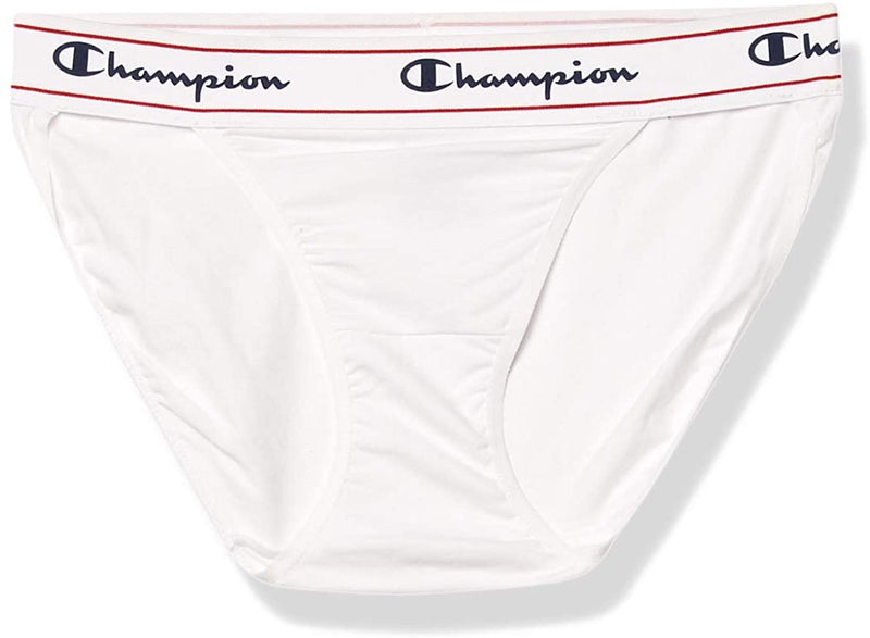 Champion Womens Heritage Bikini Panty, 2XL, White