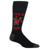 Hot Sox Mens Cupid is Stupid Crew Socks