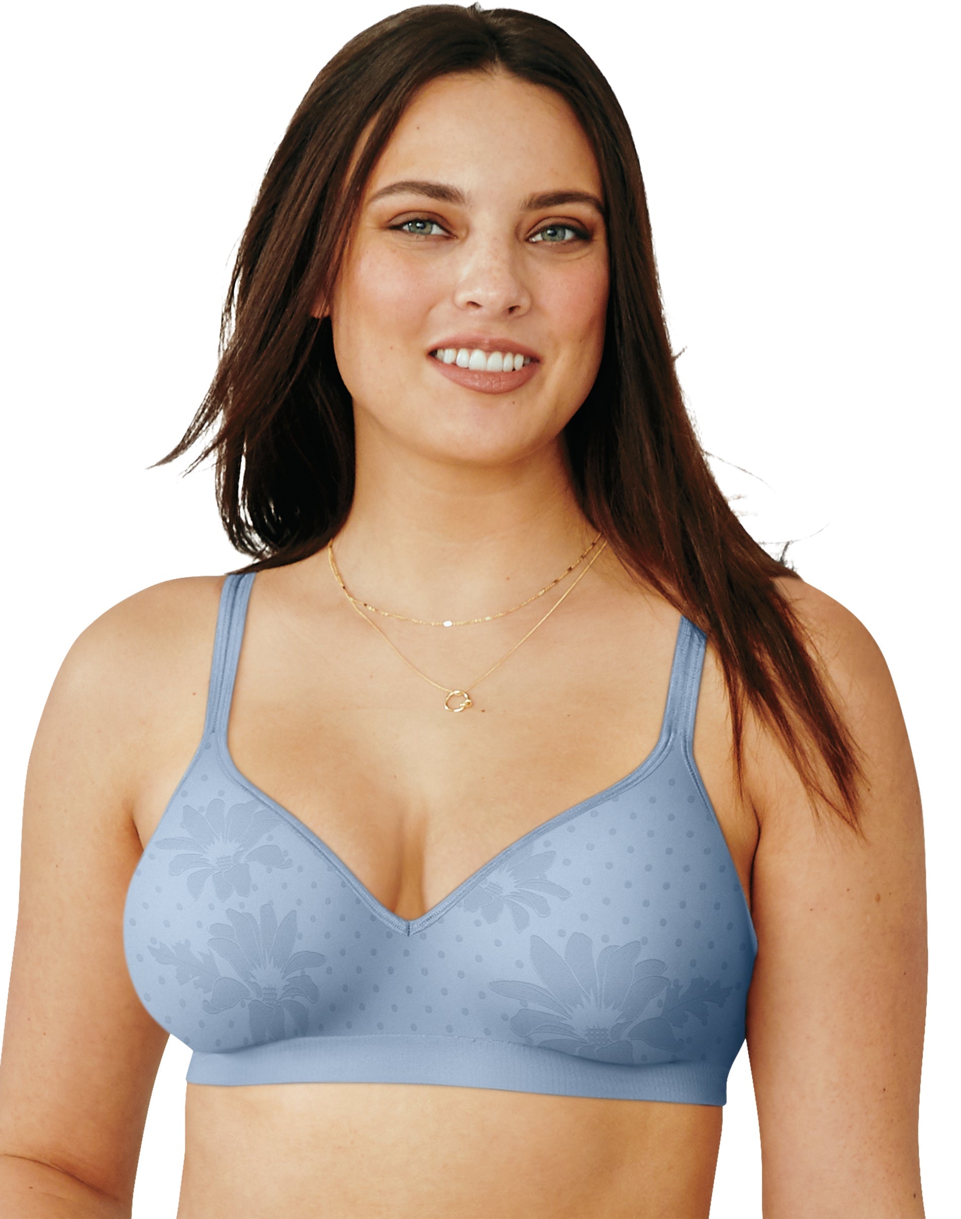  Hanes Womens Perfect Coverage Wireless Seamless T