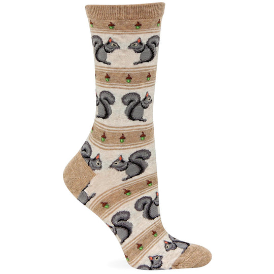 Hot Sox Womens Squirrels Sock