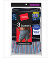 Hanes Big Mens Dark Ground Printed Boxers 3 Pack