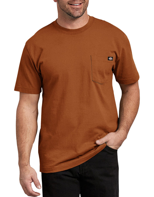 Dickies Mens Short Sleeve Heavyweight Crew Neck