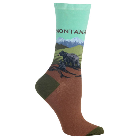 Hot Sox Womens Montana Crew Socks