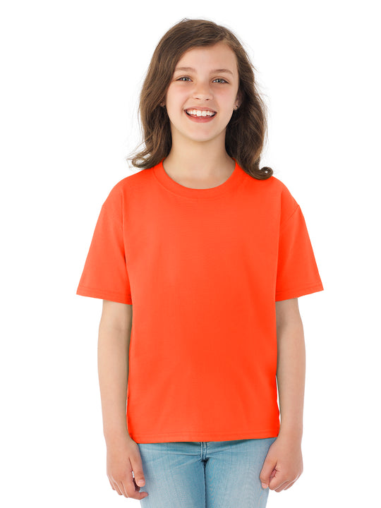 Fruit Of The Loom Youth HD Cotton Short Sleeve Crew T-Shirt