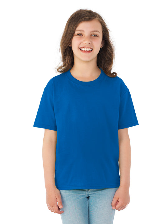 Fruit Of The Loom Youth HD Cotton Short Sleeve Crew T-Shirt