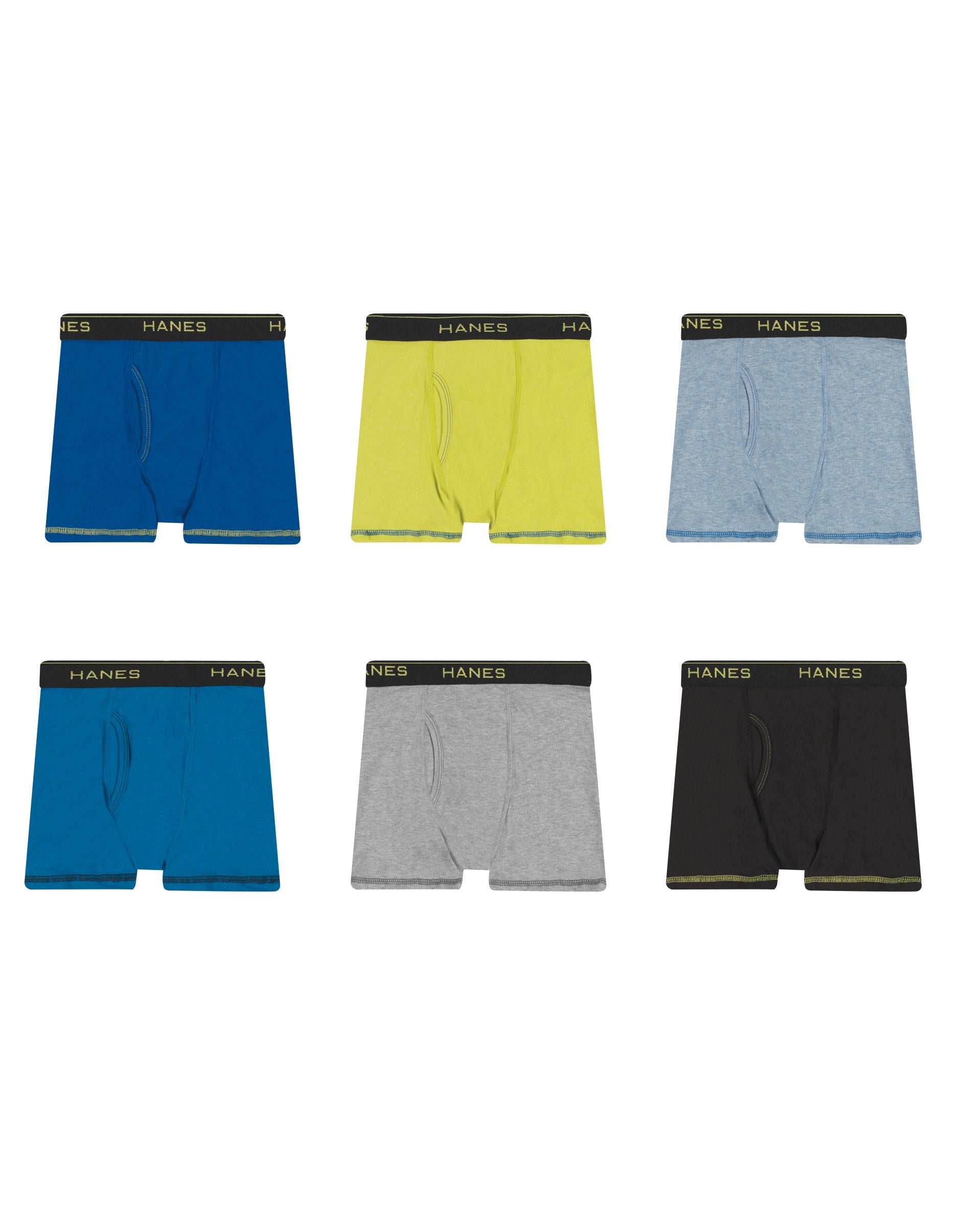 Hanes Ultimate ComfortSoft Boys' Woven Boxer Underwear, Assorted Plaid,  4-Pack