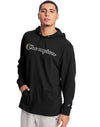 Champion Mens Middleweight Hoodie, L, Black