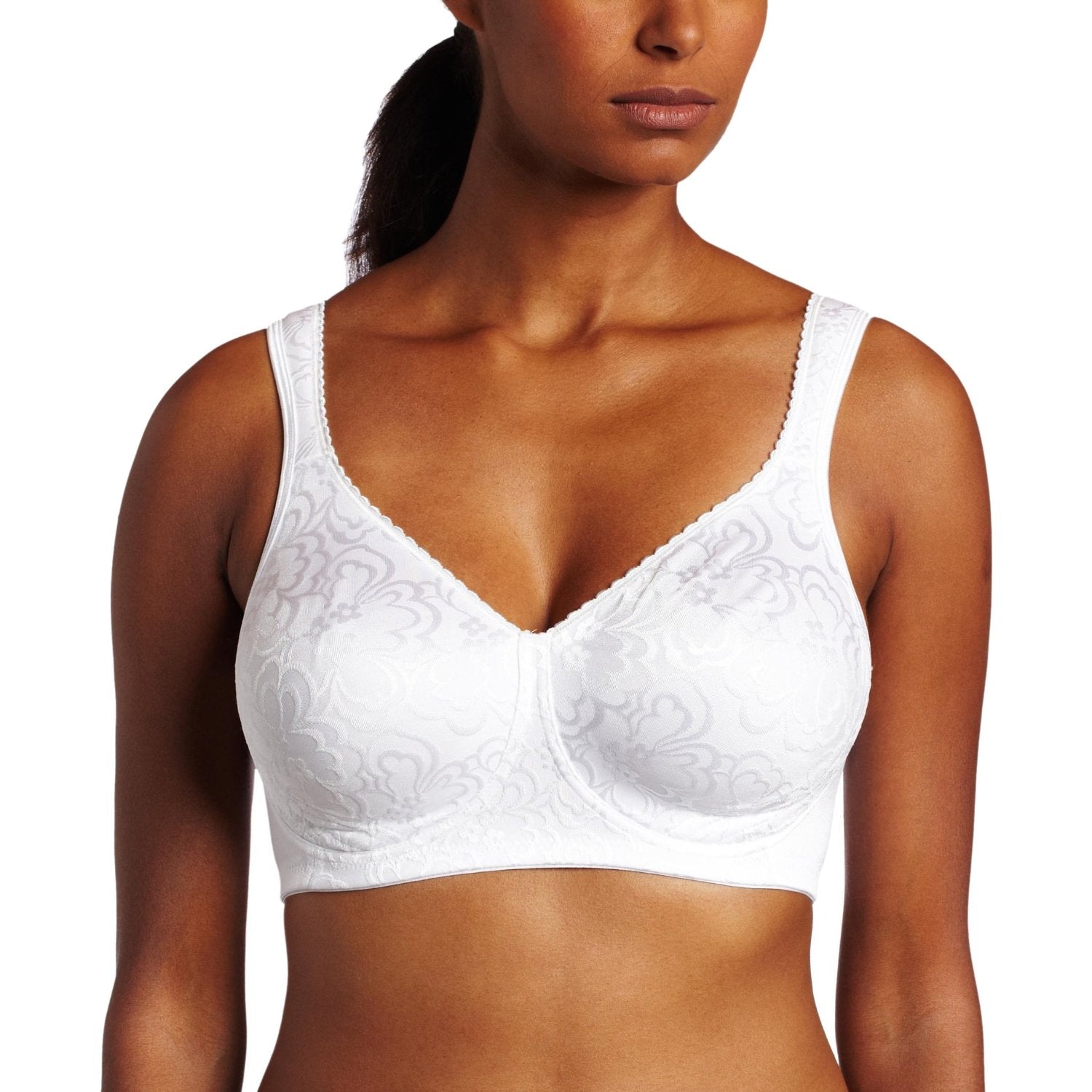 Playtex 38D 18 Hour Lace-Cup Wire-Free Bra White, 38 D - Walmart, Edmonton  Grocery Delivery