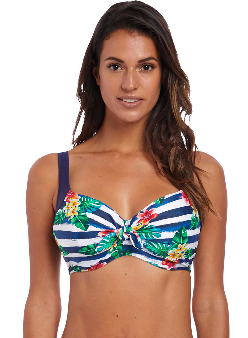 Fantasie Womens Porto Underwire Lightly Padded Full Cup Bikini Top