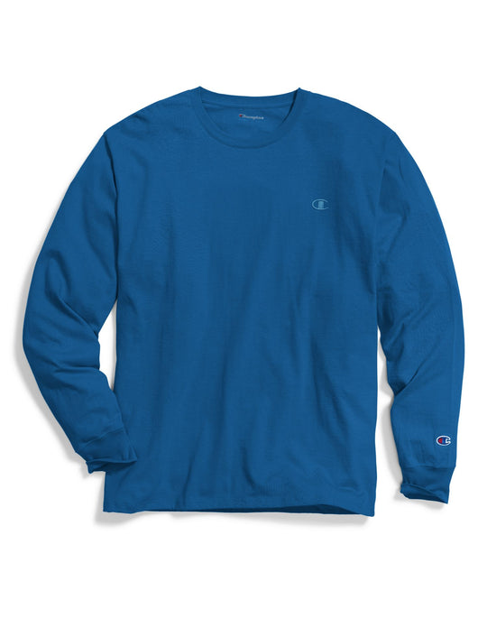 Champion Mens Classic Jersey Long Sleeve Tee