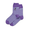 Hot Sox Womens Stripe Painter Crew Socks