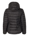 Weatherproof Womens 32 Degrees Hooded Packable Down Jacket 17602W, XL, Black