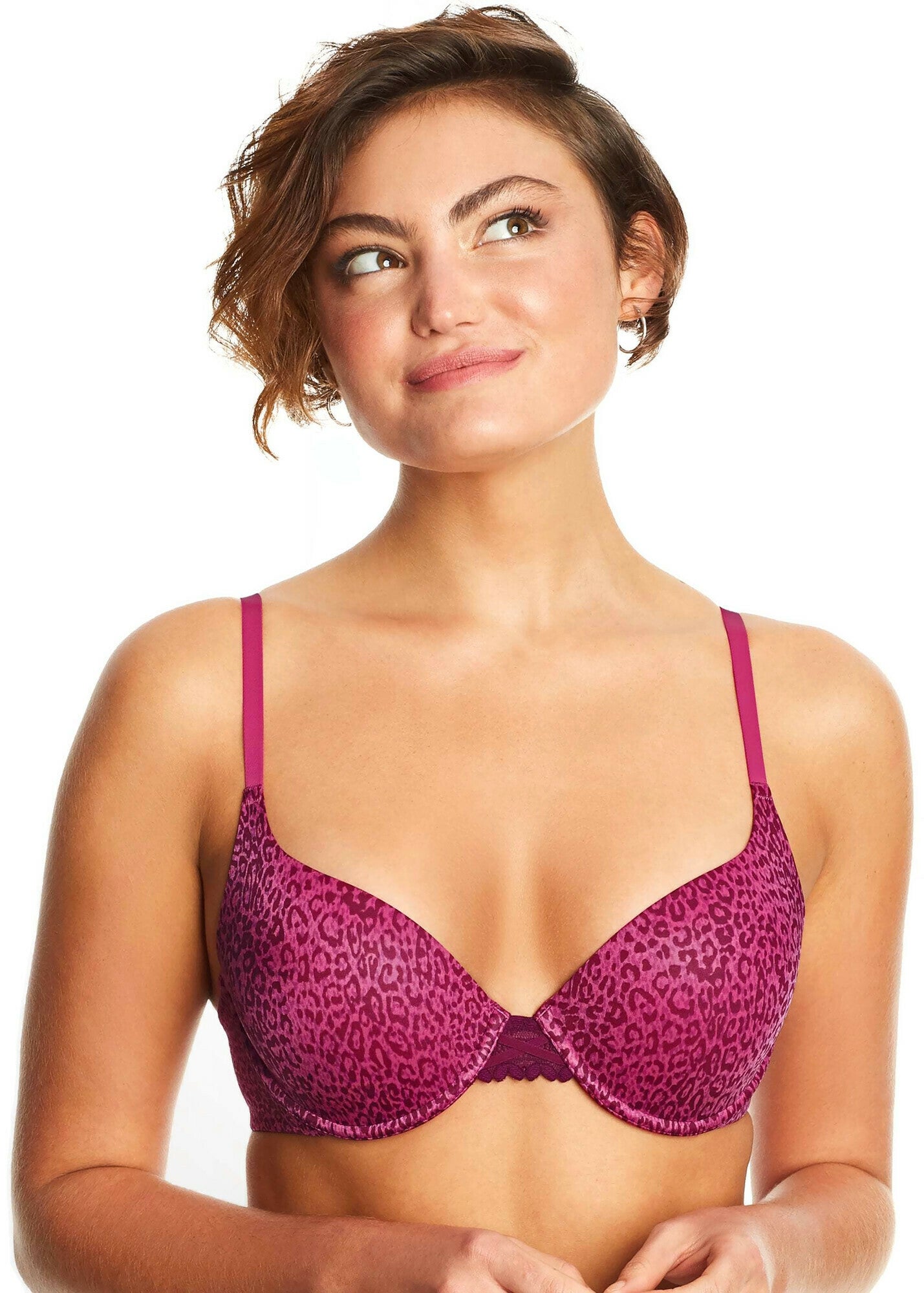 Maidenform One Fab Fit Full Coverage Front-Close T-Back Bra Whimsy • Price »