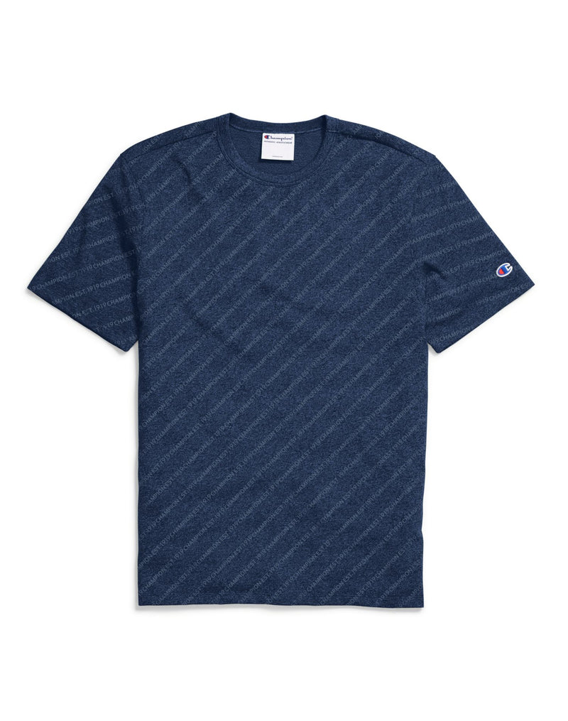 Champion Mens Heritage Allover Logo Tee