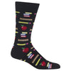 Hot Sox Mens Teachers Pet Crew Socks