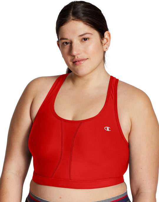 6632 - Champion Mesh-Vented Compression Plus-Size High Support Sports Bra