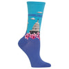 Hot Sox Womens Washington DC Crew Socks