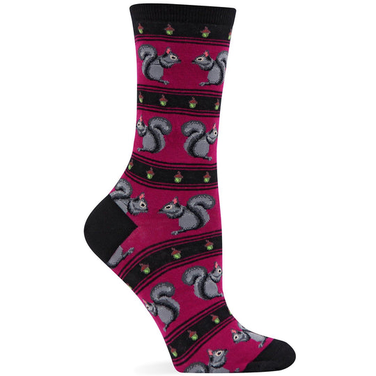 Hot Sox Womens Squirrels Sock