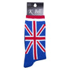 K. Bell Womens British Flag Crew Socks