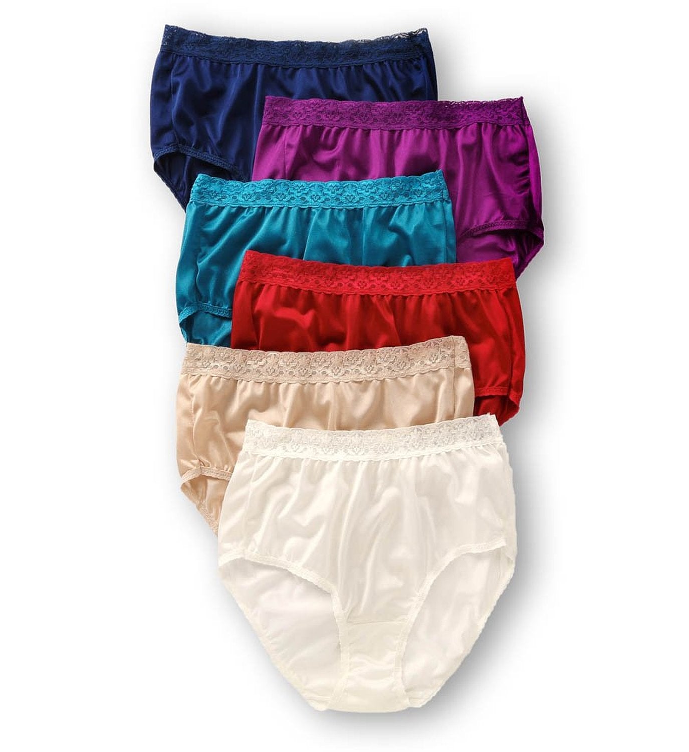 Buy Fruit Of The Loom Women's Underwear Nylon Brief Panties Online at  desertcartKUWAIT