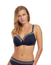 Fantasie Womens San Remo Underwire Moulded Gathered Bikini Top