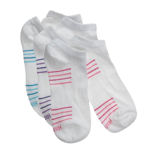 Hanes Women`s Lightweight No Show Socks 6-Pack