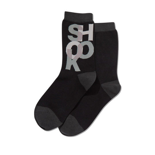 Hot Sox Womens Shook Crew Socks