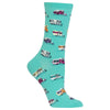 Hot Sox Womens Campers Crew Socks