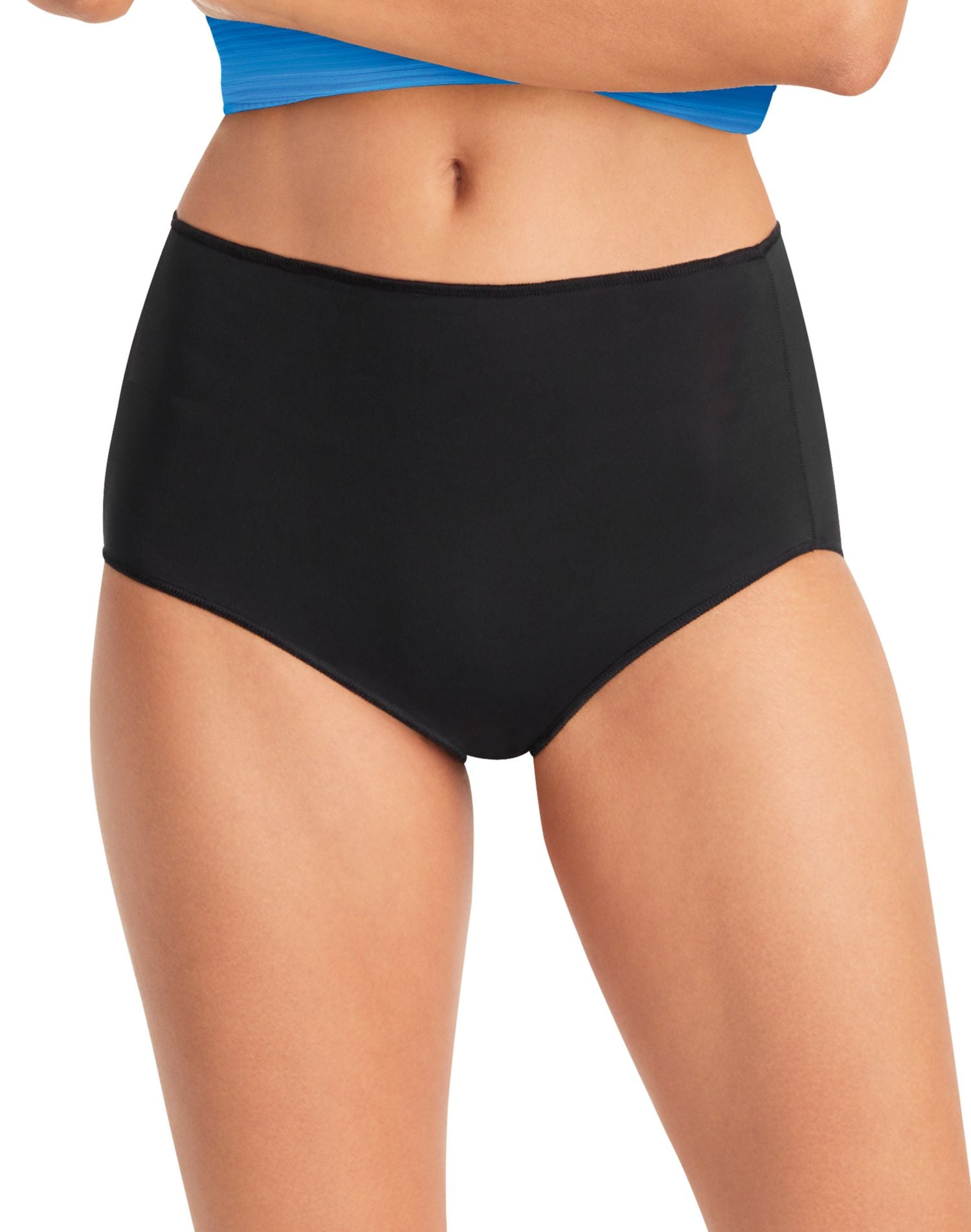 Hanes Cotton Bikini Panties 10-Pack Womens Ultra Soft Waistband
