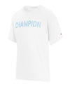 Champion Mens Classic Short-Sleeve Jersey Tee, L, Oxford Grey