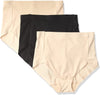 Hanes Womens Smoothing Brief 3-Pack