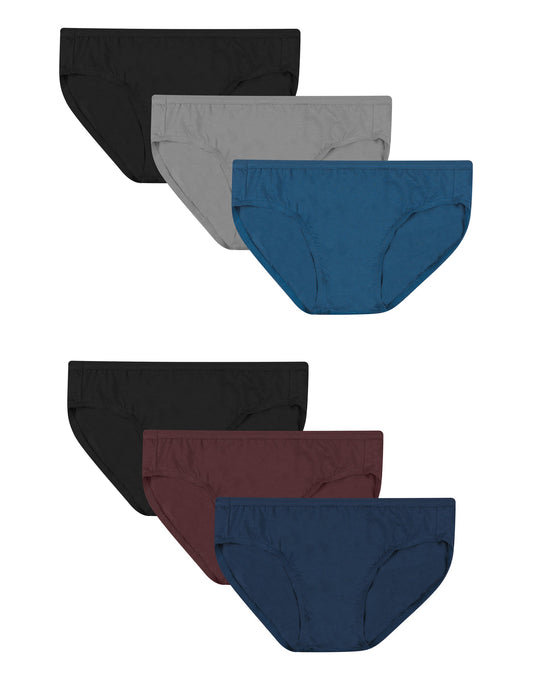 Hanes Men's Comfort Flex Fit® Bikini Assorted 6-Pack