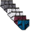 Fruit of the Loom Men`s 6-Pack Assorted Ringer Fashion Briefs