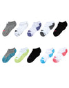 Hanes Girls Cool Comfort No Show Socks 10-Pack