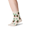 Hot Sox Womens Irish Pup Crew Socks