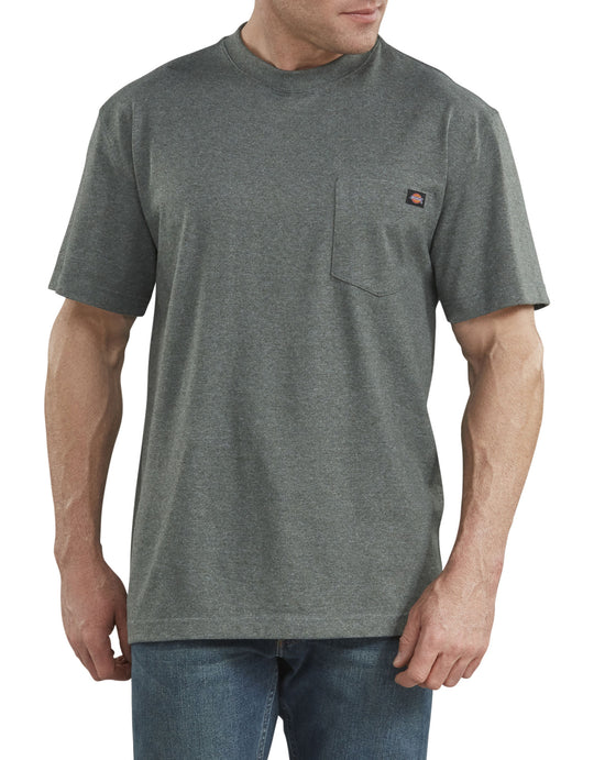 Dickies Mens Short Sleeve Heavyweight Crew Neck