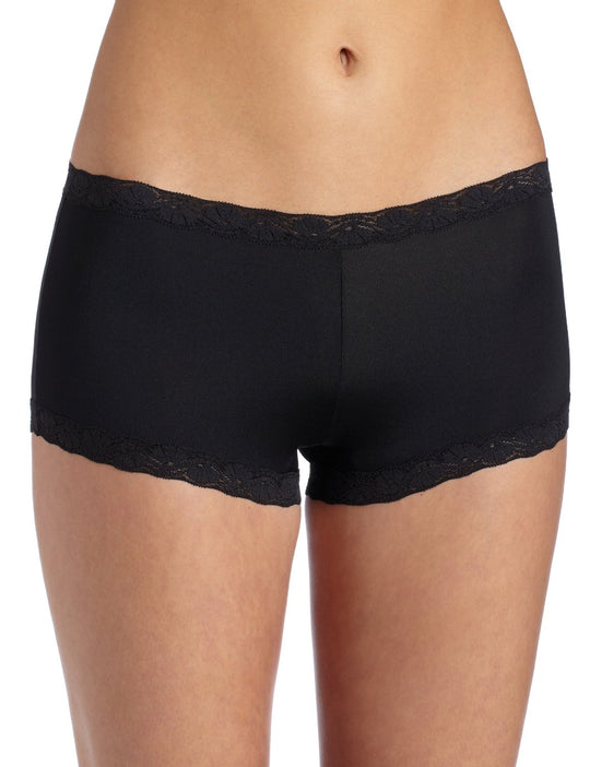 Maidenform Women`s Microfiber and Lace Boyshort