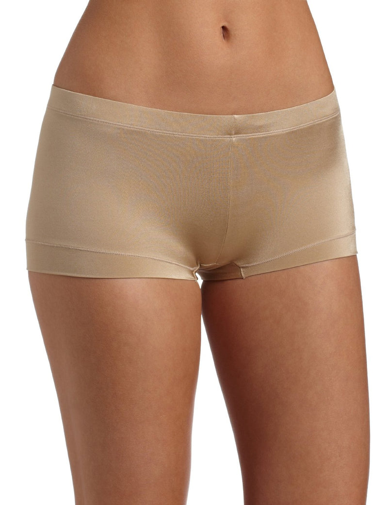 Maidenform Microfiber Women's Boyshort Underwear 40760 White Pin