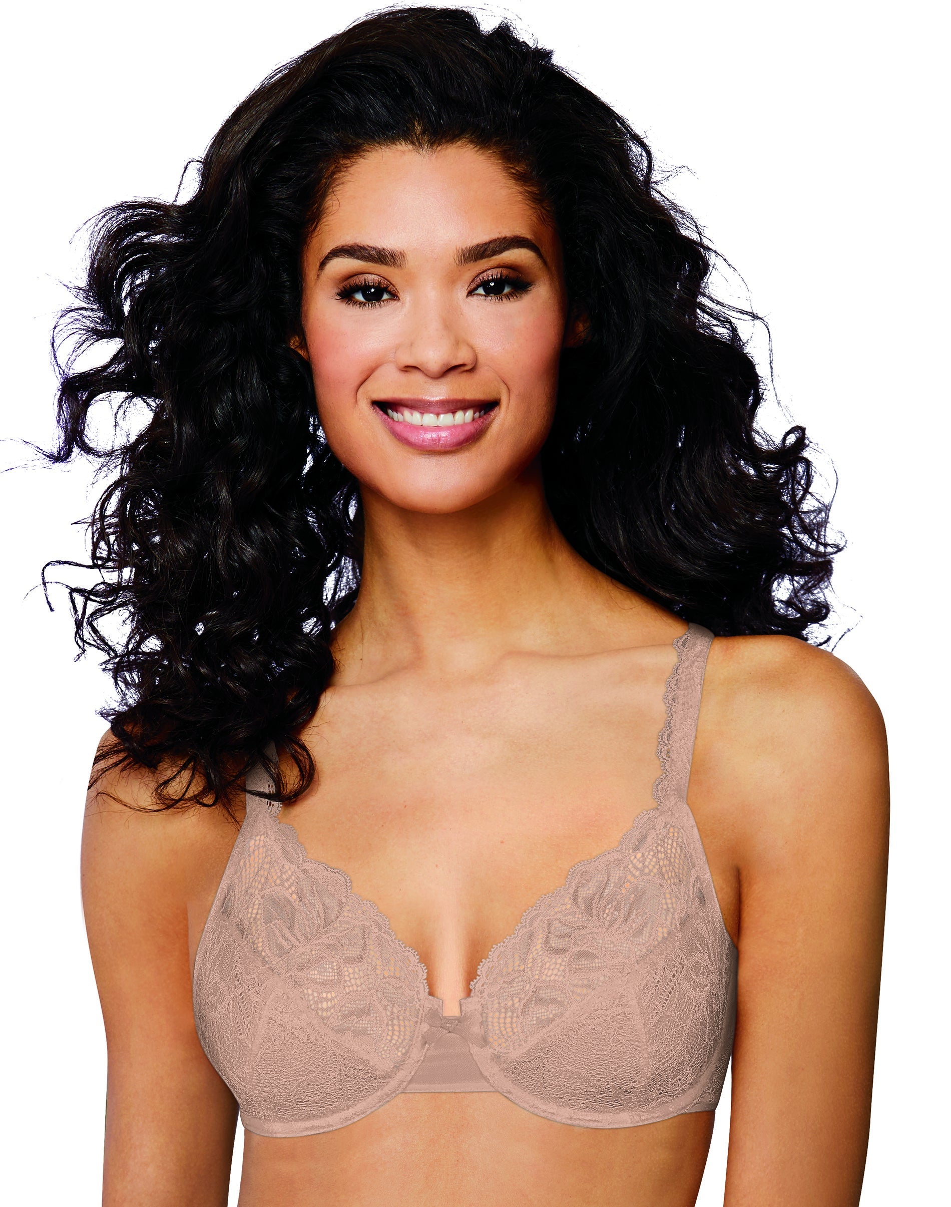 Bali by Women's Lace Desire Underwire Bra : : Clothing, Shoes &  Accessories