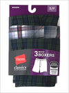 Hanes Classics Boys’ Tartan Boxers 3 Pack