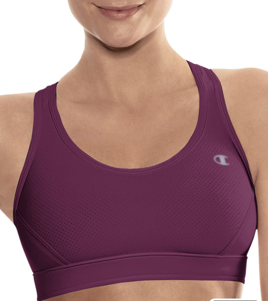 The Bounce Test-Champion Compression Vented Sports Bra 6793 