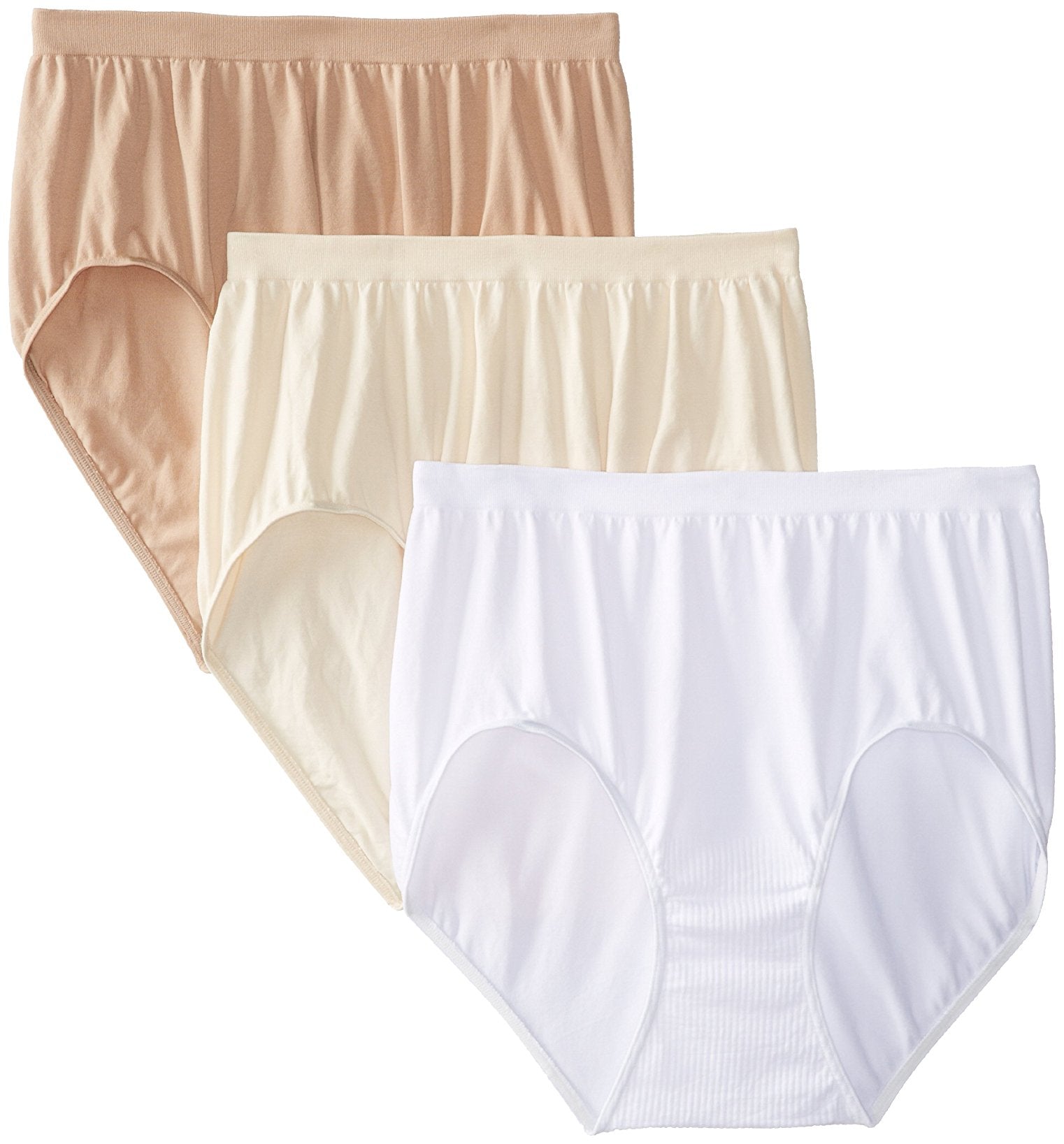 DFAK88 - Bali Womens Comfort Revolution Microfiber Brief, 3-Pack