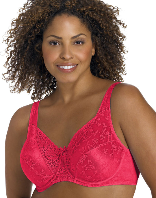 Playtex Balconette Underwire With Lace Bra P482L Mother Of Pearl