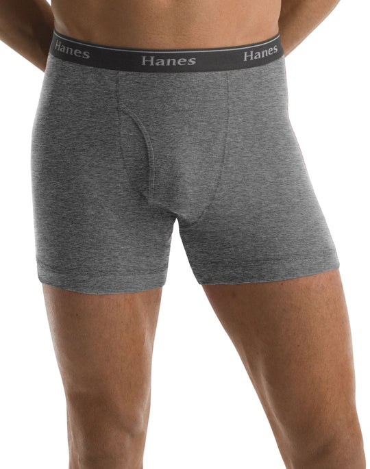 Hanes Classics Men's ComfortFlex Waistband Boxer Briefs 4-Pack