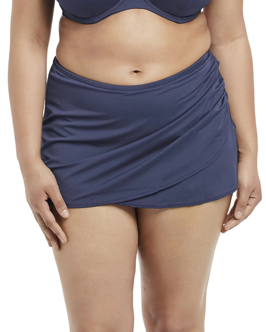 Elomi Womens Essentials Wrap Skirted Swim Brief