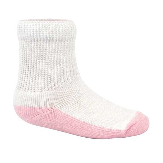 Fruit of the Loom Girl`s Infant/Toddler Core 6 Pack Crew Socks