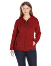 Dickies Womens Plus-Size Sweater Hooded Jacket