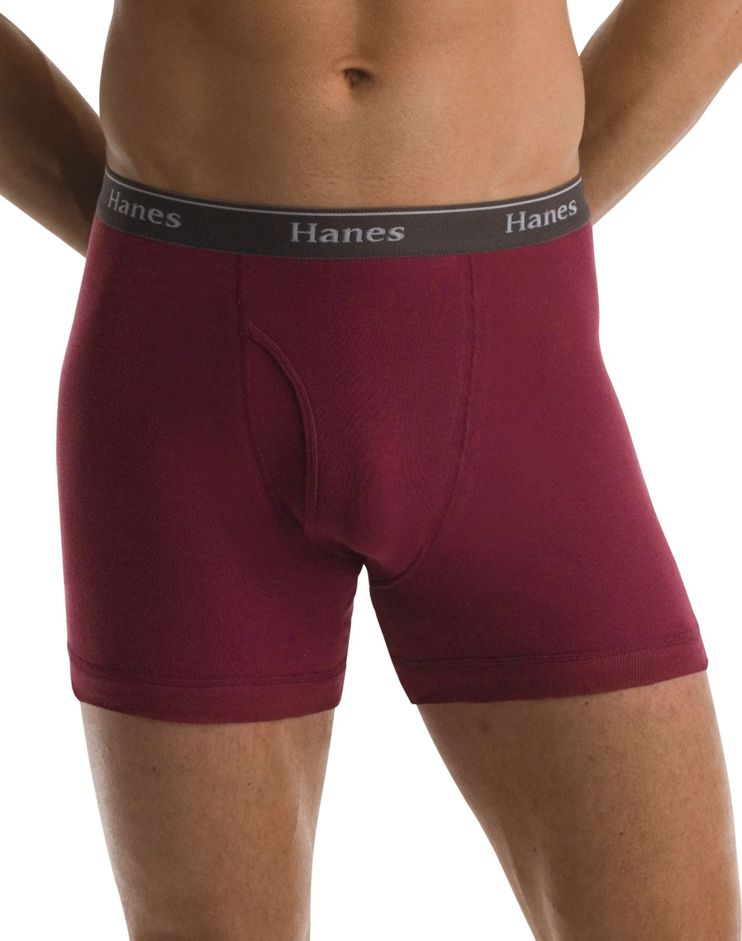 Hanes Men's 5-Pack Comfort Soft Boxer Briefs, Assorted, Small